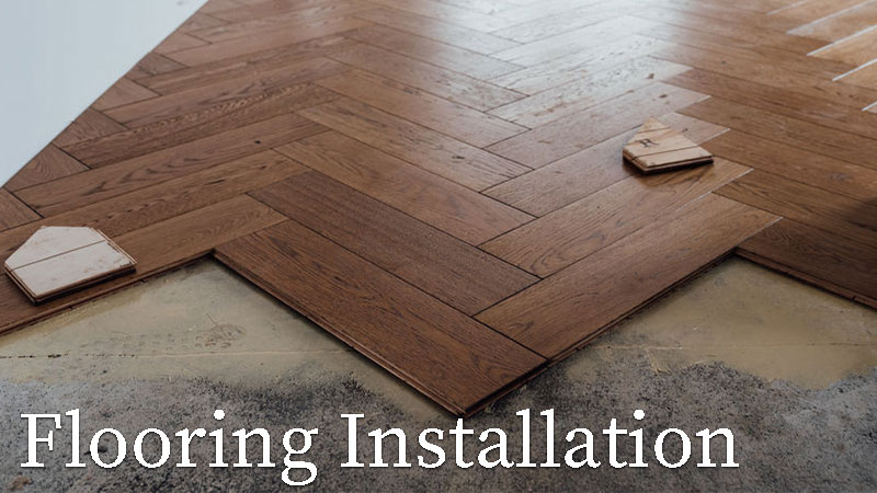 installed flooring